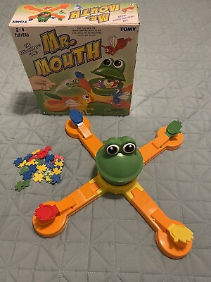 #ad Mr Mouth Board Game Frog Catching Flies 2 4 players ages 5 $17.00