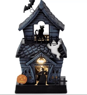 #ad Scentsy Haunting Good Time Warmer Halloween Haunted House Electric light New NIB $75.00