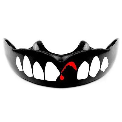 #ad Mouth Guard for Boxing Football Martial Arts MMA Knocked Out w Case Youth $19.99