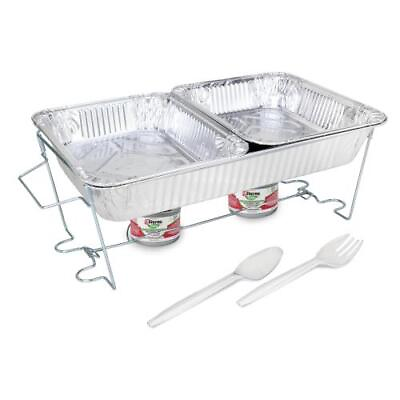 #ad Sterno 70370 Large Buffet Chafer Kit $151.62