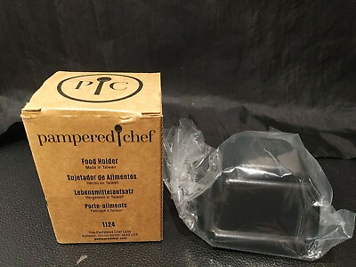 The Pampered Chef 1124 Food Holder for Microplane Black $10.99