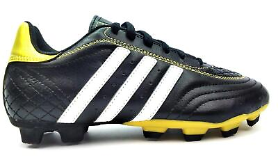 Adidas Big Kid#x27;s Football Shoes Goletto III TRX FG J Black White New in Box $33.34