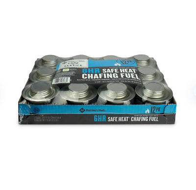 #ad #ad Member#x27;S Mark 6 Hour Safe Heat Chafing Fuel with Powerpad 12 Ct. $33.99
