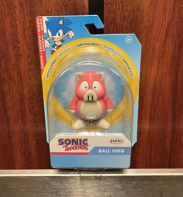 #ad #ad Sonic The Hedgehog BALL HOG 2.5” Jakks Pacific Wave 17 Figure *SHIPS TODAY* $56.95