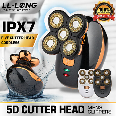 Electric Hair Remover Shavers Bald Head Razor Smooth Skull Cord Cordless Wet Dry $19.45