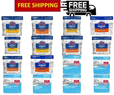 #ad Mountain House Freeze Dried Backpacking amp; Camping Food Meal Emergency MRE NEW $16.99