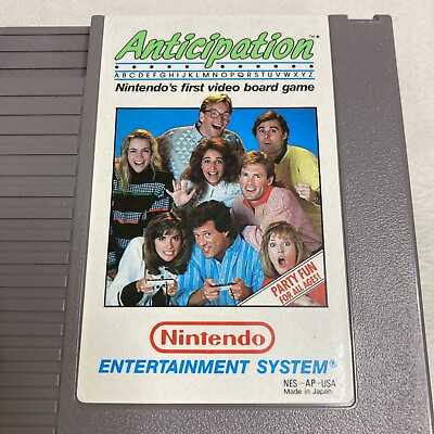 #ad Anticipation Nintendo Entertainment System 1988 NES $4.65