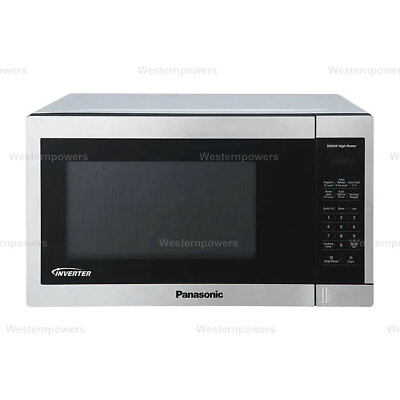 Panasonic 1.3CuFt Stainless Steel Countertop Microwave Oven $114.95
