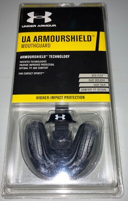#ad NIB UA Armourshield Under Armour Modular Adult 12 Mouth Guard Black $13.77