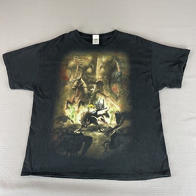 #ad Nintendo The Legend Of Zelda Twilight Princess Official T Shirt XL LOZTP Black $84.97