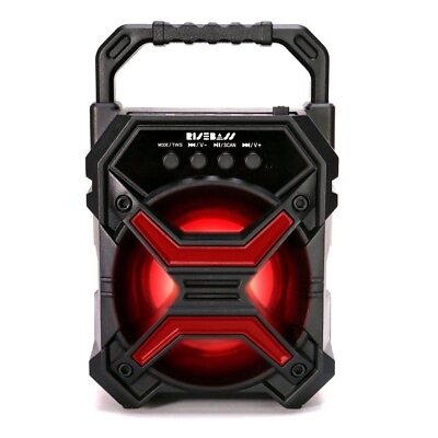 Bluetooth Speaker Mini Portable AUX SD TF FM Radio Indoor Outdoor Party Lights $39.99