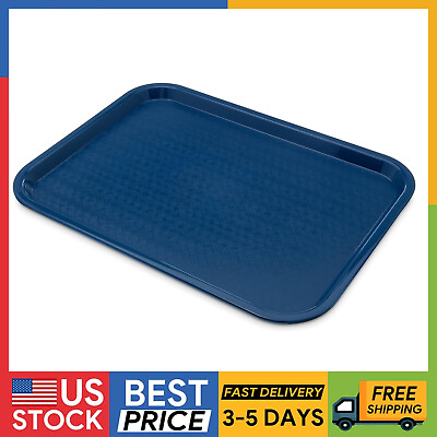 #ad #ad Fast Food Tray 12quot; X 16quot; Blue Café Standard Cafeteria $7.89