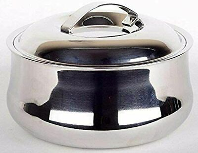 Stainless Steel Chapati Box Casserole Bread container Hot pot Food warmer Box $49.13