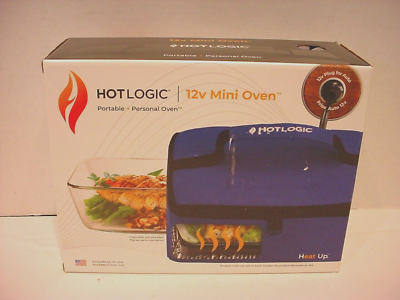 Hot Logic Mini Personal Portable Oven Electric 120v Purple NIB $29.95