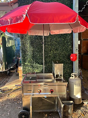 #ad #ad Mobile Hot Dog Cart Trailer Concession Food Vending Stand Kiosk Vendor Hotdog $2900.00