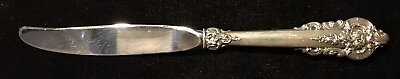 Sterling Silver Flatware Wallace Grande Baroque Regular Knife Modern $24.99