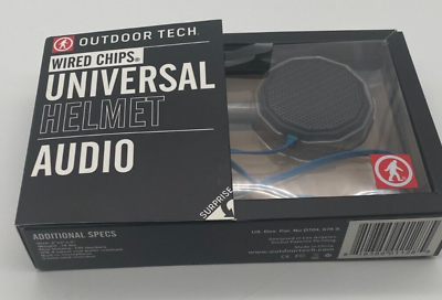 Outdoor Tech Wired Chips Universal Helmet Audio New In Box $19.80