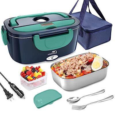 #ad #ad Electric Lunch Box 60W Food Heater 3 In 1 Portable Food Warmer Lunch Box for ... $31.20