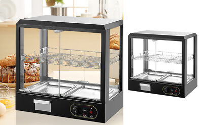 #ad 2 Tier 110V Food Warmer 500W Commercial Food Warmer Display Electric Countertop $338.52