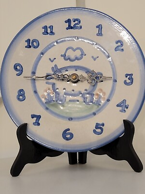 Vintage Hadley Pottery Clock $95.00