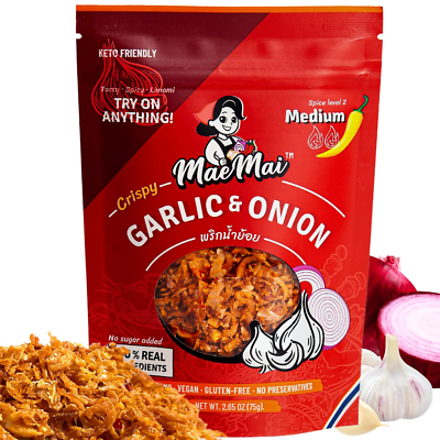 #ad Crispy Onions amp; Garlic Flakes Keto Healthy Spicy Seasoning Salad Toppings F $17.54