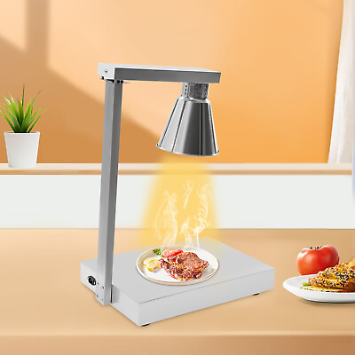 Commercial Stainless Steel Buffet Food Warmers 1 Lamps Single Heat Lamp Warmer $204.26