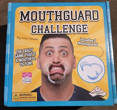 #ad Identity Games Mouthguard Challenge Brand New in the Plastic Interesting Game $12.80