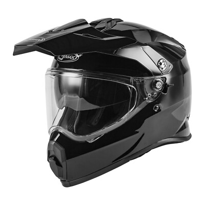 #ad #ad Gmax AT 21 Black Adventure Dual Sport Motorcycle Helmet Adult Sizes XS XL $59.99