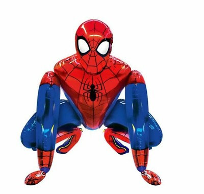 #ad #ad Superhero Spiderman Marvel 3D Stand Airwalker Balloon for Kids Boys Party Decor $4.99