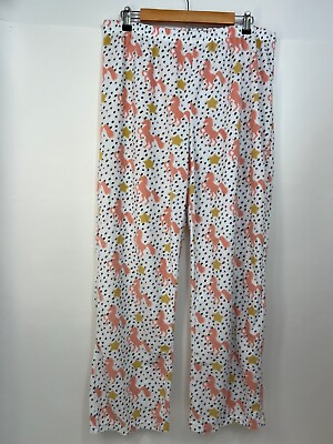 #ad ARTIC TRAIL TRADING Co. Women#x27;s XL Unicorn Fleece Pajama Pants $19.95