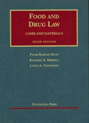 Food and Drug Law: Cases and Materials $9.12