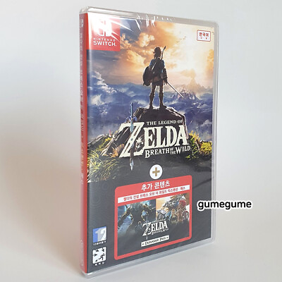 The Legend of Zelda Breath of the Wild Expansion Pass Korean English Switch $86.99