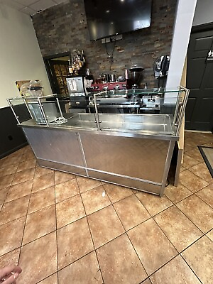 #ad #ad Salad Bar With Fridge And Well. Atlas Metal WCM HP 4 Cold Food Well Unit $2000.00