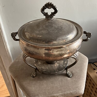 #ad VINTAGE Rodgers Chafing Dish $22.00
