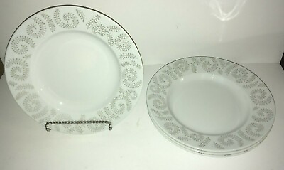 #ad 4 Pottery Barn WINTER BRANCH 10 3 4quot; Dinner Plates ***** $36.00