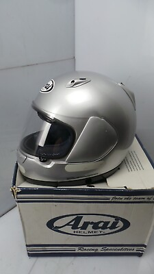 #ad ARAI HELMET QUANTUM F XS GOOD CONDITION SILVER SEE PICTURES PLEASE GBP 129.00
