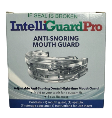 #ad IntelliGuardPro Anti Snoring Mouth Guard Moldable amp; Adjustable $22.99