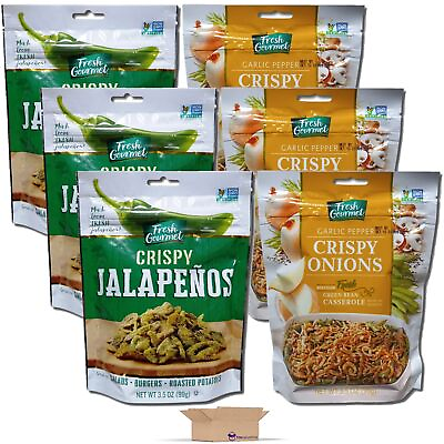 Crispy Salad Topping Combo Pack Bundled by Tribeca Curations 3.5 Oz Crispy $29.99