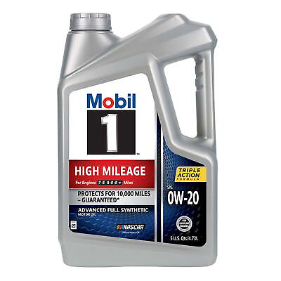 #ad #ad Mobil 1 High Mileage Full Synthetic Motor Oil 0W 20 5 Quart $21.99