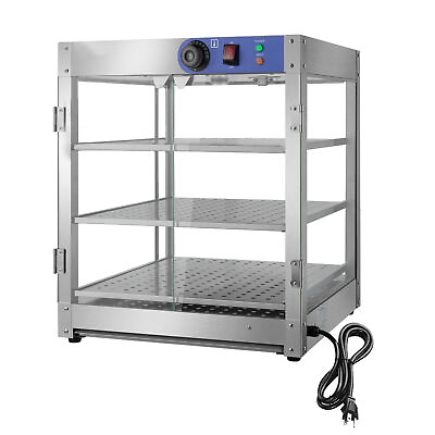 #ad Food Warmer 3 Tier Electric Food Warmer with Lighting Transparent Large Capacity $352.52