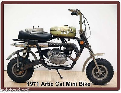 1971 Artic Cat Mini Bike Refrigerator Tool Magnet $8.00