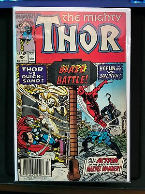 #ad The Mighty Thor #393 1988 Marvel Comics LOW MID GRADE $1.99