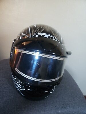 #ad hjc helmet xxl with snowmobile visor $27.49
