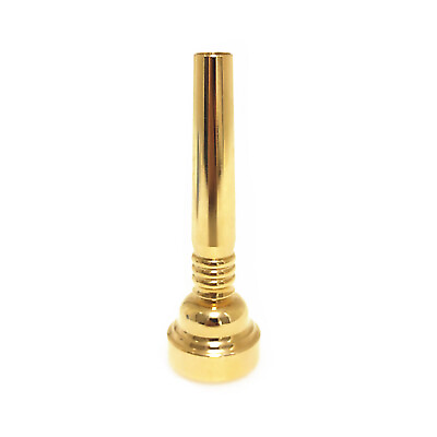 #ad Durable Gold Plated Brass 17C Trumpet Mouthpiece Small Mouth For Trumpet D $16.37