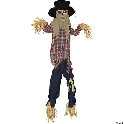 #ad 36quot; Hanging Animated Kicking Scarecrow Decoration decor accessory prop $32.26