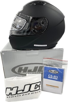 #ad #ad HJC CS R3 Helmet Matte Black Small 0856013504 $66.50