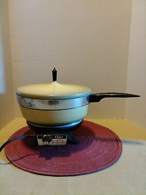 #ad Vintage Oster Electric Chafing Dish Mid Century Excellent Condition $28.95