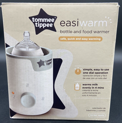 #ad Baby Bottle Warmer Tommee Tippee Easi Warm Electric Bottle and Food Warmer New $27.69