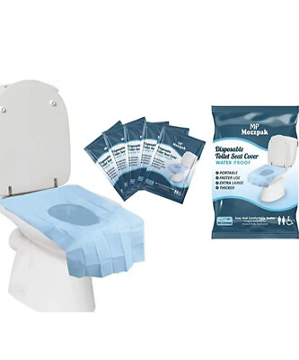 Toilet Seat Covers Disposable 30 Pack of XL 100% Waterproof Disposable Covers $16.20