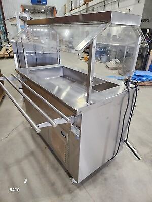 #ad #ad COLD TABLE BUFFET SERVING CART REFRIGERATED 50quot; $2199.00